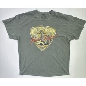 Chicago Blues Festival 2018 T-Shirt Men's 2XL Gray Millennium Park Music Te